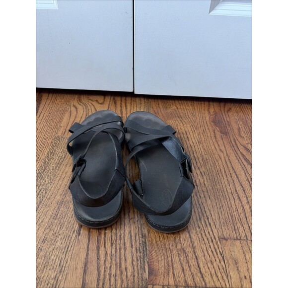 Chaco Wayfarer Tornado Strappy Sandals Leather Size 10 Criss Cross Outdoor - Picture 5 of 7